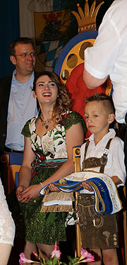 Lena I. bei der Krönung (©Foto: Martin Schmitz)